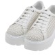 RENATO GARINI</br>Renato Garini 2201-61RG69 Γυναικεία Sneakers Λευκό Πλεκτό