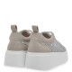 RENATO GARINI</br>Renato Garini 88-61RG05C ALL Γυναικεία Sneakers Off White Φιλτιρέ Στρας