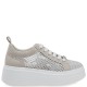 RENATO GARINI</br>Renato Garini 88-61RG05C ALL Γυναικεία Sneakers Off White Φιλτιρέ Στρας