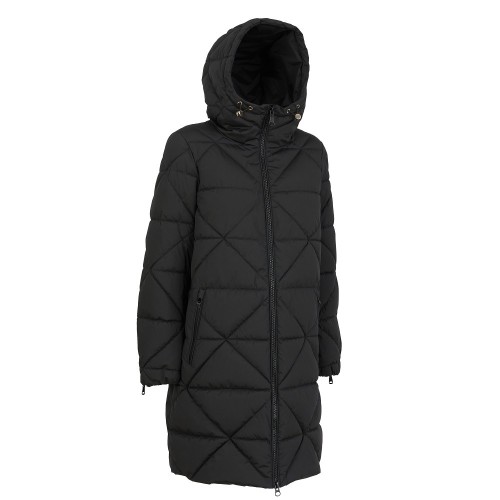 Γυναικείο Μπουφάν Αδιάβροχο Μαύρο  W3628C T2918 F9000 ALLENIE Geox Γυναικείο Μπουφάν Αδιάβροχο Μαύρο  W3628C T2918 F9000 ALLENIE Geox