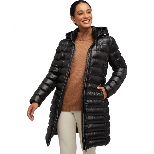 Γυναικείο Μπουφάν Αδιάβροχο Μαύρο W3628T T3013 F9000 ZOSMA Geox