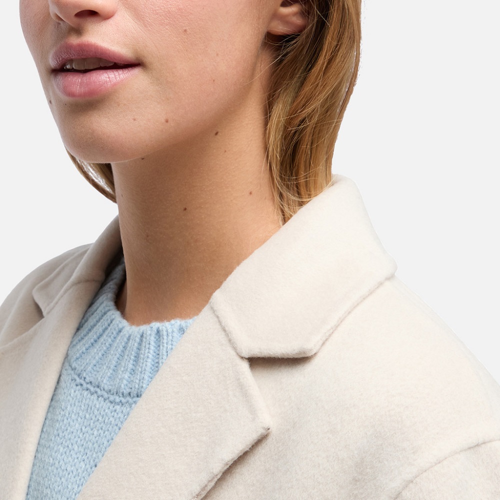 GEOX</br>Geox W5615B T3276 F5272 RAWELLE Γυναικείο Παλτό Εκρού