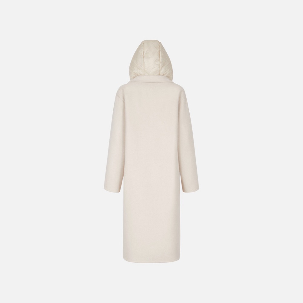 GEOX</br>Geox W5615B T3276 F5272 RAWELLE Γυναικείο Παλτό Εκρού