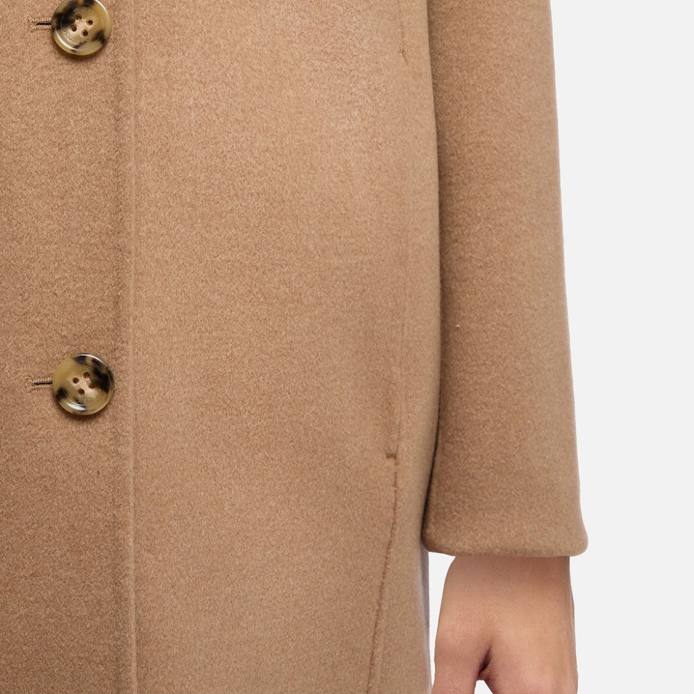 GEOX</br>Geox W5615D T3276 F6235 RAWELLE Γυναικείο Παλτό Κάμελ