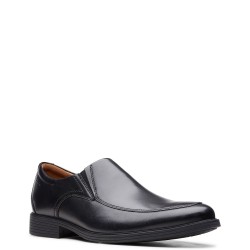 Ανδρικά Μοκασίνια/Loafers Μαύρο Δέρμα WHIDDON STEP Clarks