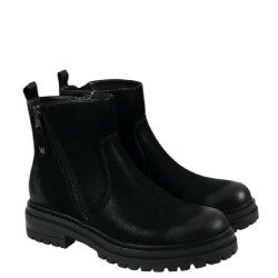 Γυναικεία Μποτάκια Μαύρο WL02635A-062 COURTBEY ZIP Wrangler