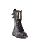 WRANGLER</br>Γυναικεία Αρβυλάκια Μαύρο/Χακί Δέρμα WL12573A-298 CLASH COMBAT Wrangler