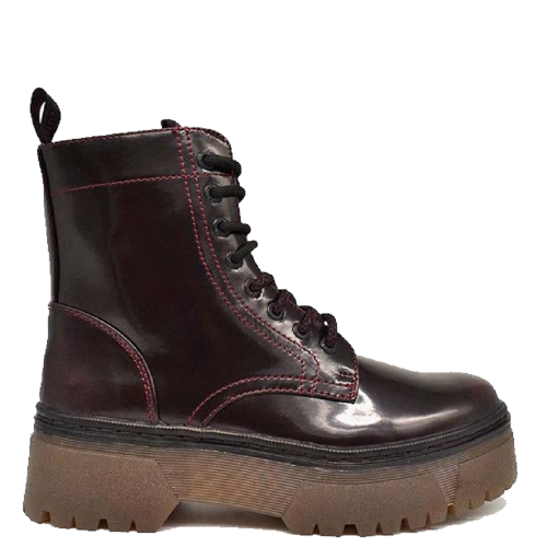 Γυναικεία Αρβυλάκια Μπορντό WL12581A-090 PICCADILLY HI Wrangler Γυναικεία Αρβυλάκια Μπορντό WL12581A-090 PICCADILLY HI Wrangler