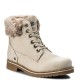 WRANGLER</br>Γυναικεία Μποτάκια Εκρού Nubuck WL172507-182 CREEK ALASCA Wrangler
