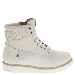 Γυναικεία Μποτάκια Εκρού Nubuck WL182510-182 TUCSON LADY Wrangler