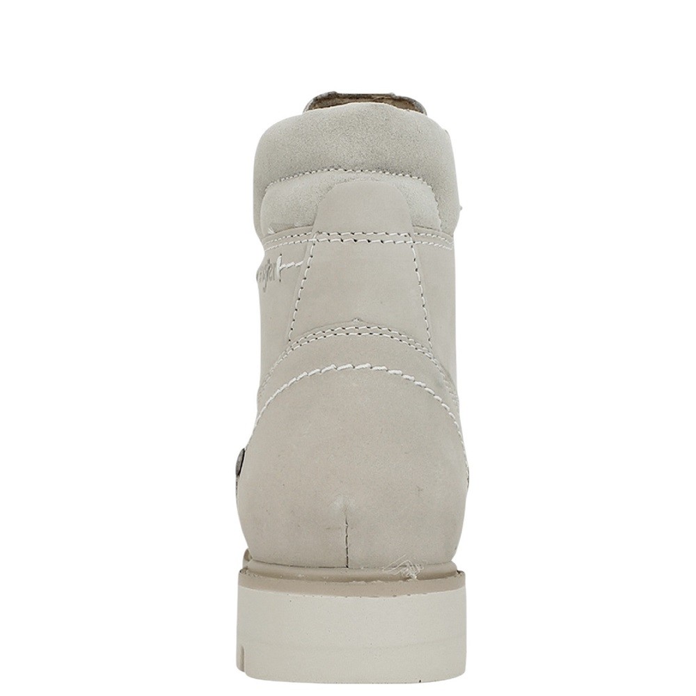 WRANGLER</br>Γυναικεία Μποτάκια Εκρού Nubuck WL182510-182 TUCSON LADY Wrangler