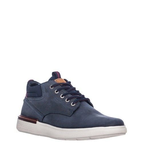 Ανδρικά Μποτάκια Μπλε Δέρμα DISCOVERY ANKLE WM02035A-016 Wrangler Ανδρικά Μποτάκια Μπλε Δέρμα DISCOVERY ANKLE WM02035A-016 Wrangler