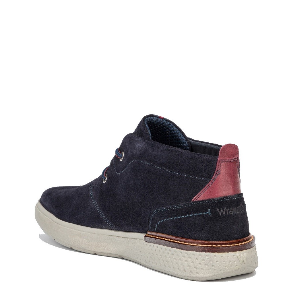 WRANGLER</br>Ανδρικά Μποτάκια Μπλε Suede DISCOVERY DESERT WM02036A-016 Wrangler