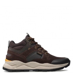 Ανδρικά Μποτάκια Καφέ Suede CROSSY MID WM12100A-030 Wrangler
