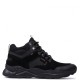 WRANGLER</br>Ανδρικά Μποτάκια Μαύρο Suede CROSSY MID WM12100A-062 Wrangler