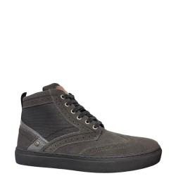 Ανδρικά Μποτάκια Γκρι Suede RIC MID WM152121-96 Wrangler