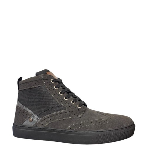 Ανδρικά Μποτάκια Γκρι Suede RIC MID WM152121-96 Wrangler Ανδρικά Μποτάκια Γκρι Suede RIC MID WM152121-96 Wrangler