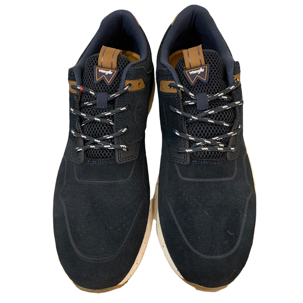 WRANGLER</br>Ανδρικά Sneakers Μπλε PIONEER SUEDE WM21111A-016 Wrangler WRANGLER</br>Ανδρικά Sneakers Μπλε PIONEER SUEDE WM21111A-016 Wrangler