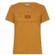 TOMMY HILFIGER</br>Γυναικείο T-shirt Κάμελ WW0WW31772-KD0 Tommy Hilfiger TOMMY HILFIGER</br>Γυναικείο T-shirt Κάμελ WW0WW31772-KD0 Tommy Hilfiger