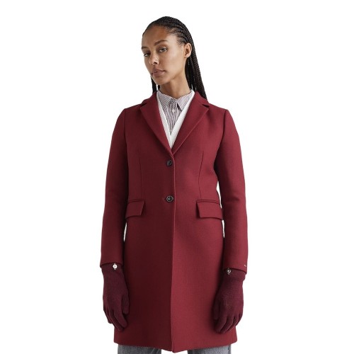 Γυναικείο Παλτό Κόκκινο WW0WW35926-XJS Tommy Hilfiger Γυναικείο Παλτό Κόκκινο WW0WW35926-XJS Tommy Hilfiger