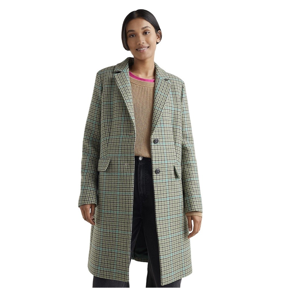 TOMMY HILFIGER</br>Γυναικείο Παλτό Πράσινο WW0WW35927-0Ν5 Tommy Hilfiger