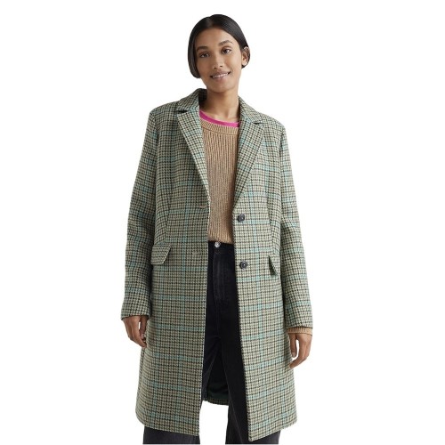 Γυναικείο Παλτό Πράσινο WW0WW35927-0Ν5 Tommy Hilfiger Γυναικείο Παλτό Πράσινο WW0WW35927-0Ν5 Tommy Hilfiger