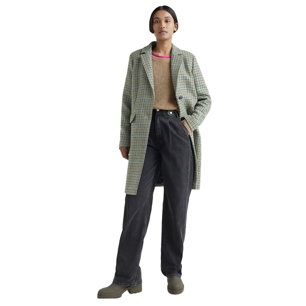 TOMMY HILFIGER</br>Γυναικείο Παλτό Πράσινο WW0WW35927-0Ν5 Tommy Hilfiger