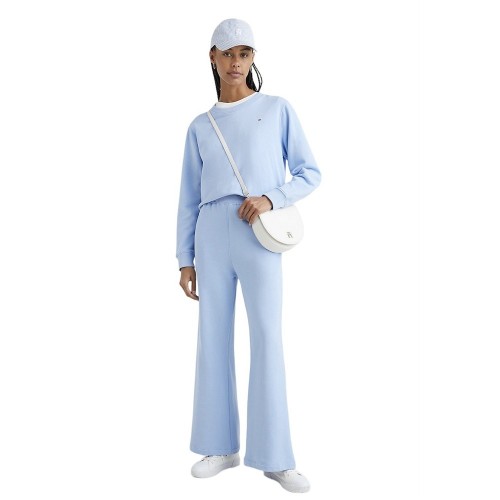 Γυναικείο Παντελόνι Φόρμας Γαλάζιο WW0WW37806-C1Z Tommy Hilfiger Γυναικείο Παντελόνι Φόρμας Γαλάζιο WW0WW37806-C1Z Tommy Hilfiger