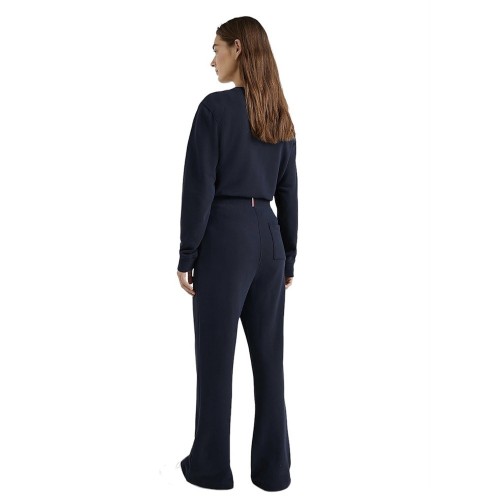 Γυναικείο Παντελόνι Φόρμας Μπλε WW0WW37806-DW5 Tommy Hilfiger Γυναικείο Παντελόνι Φόρμας Μπλε WW0WW37806-DW5 Tommy Hilfiger