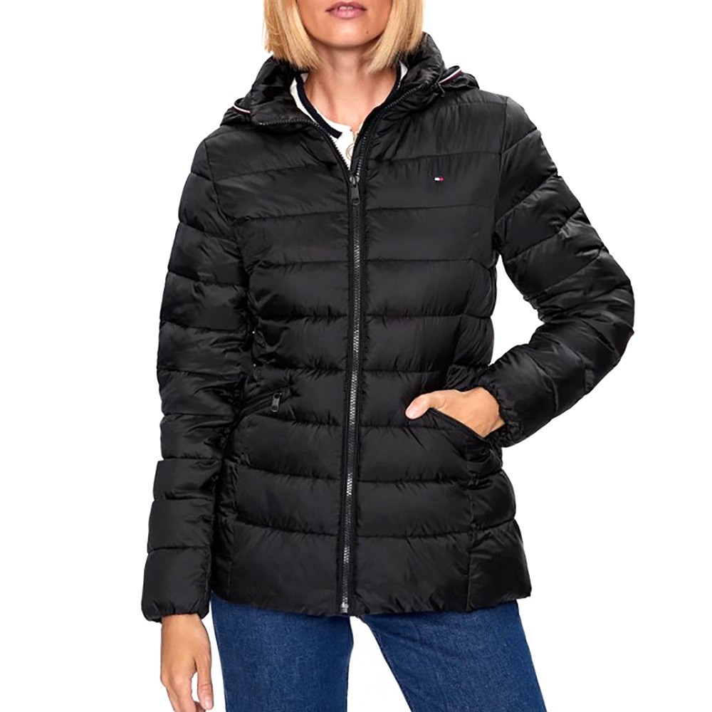 TOMMY HILFIGER</br>Γυναικείο Μπουφάν Μαύρο WW0WW39581-BDS Tommy Hilfiger TOMMY HILFIGER</br>Γυναικείο Μπουφάν Μαύρο WW0WW39581-BDS Tommy Hilfiger