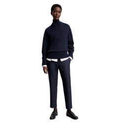 Γυναικείο Παντελόνι Μπλε WW0WW39723-DW5 Tommy Hilfiger