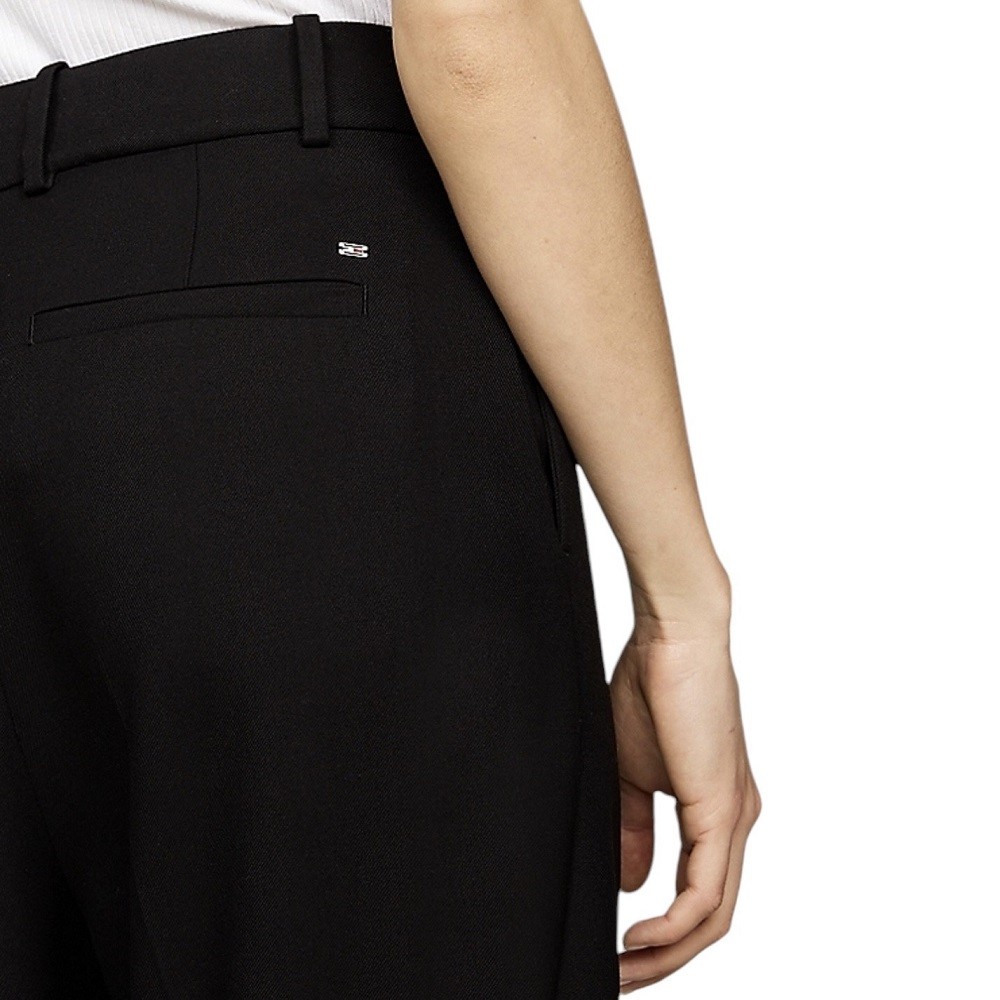 TOMMY HILFIGER</br>Γυναικείο Παντελόνι Μαύρο WW0WW39725-BDS Tommy Hilfiger TOMMY HILFIGER</br>Γυναικείο Παντελόνι Μαύρο WW0WW39725-BDS Tommy Hilfiger