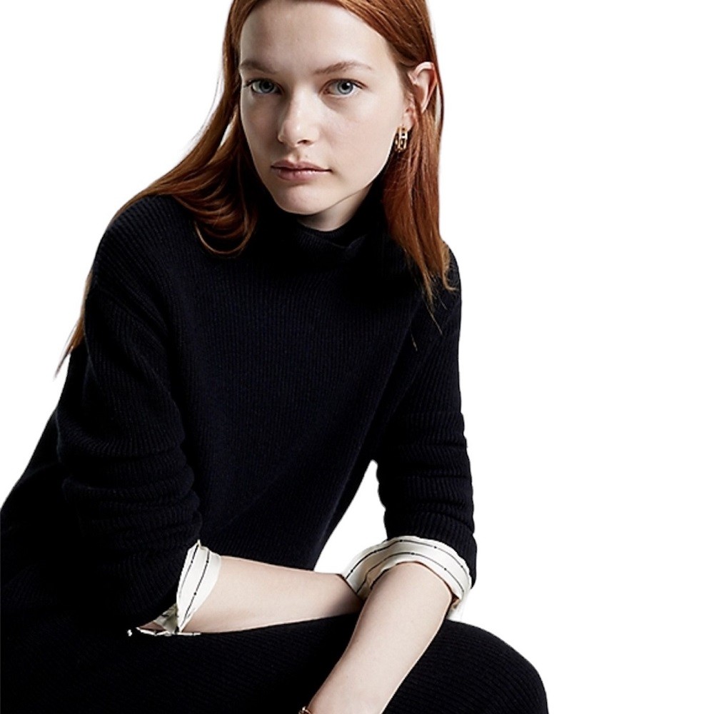 TOMMY HILFIGER</br>Γυναικείο Φόρεμα Μαύρο WW0WW39925-BDS Tommy Hilfiger TOMMY HILFIGER</br>Γυναικείο Φόρεμα Μαύρο WW0WW39925-BDS Tommy Hilfiger