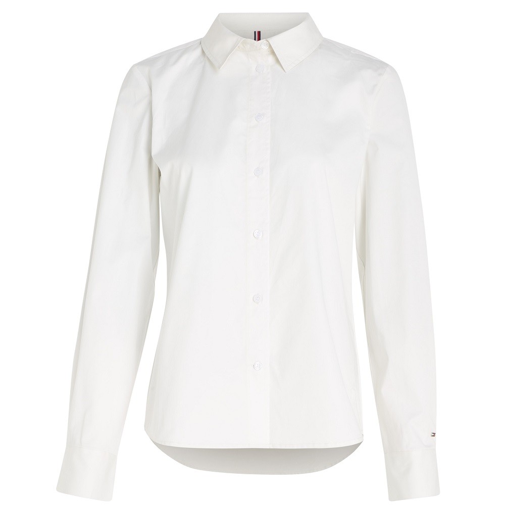TOMMY HILFIGER</br>Γυναικείο Πουκάμισο Εκρού WW0WW40230-YBL Tommy Hilfiger TOMMY HILFIGER</br>Γυναικείο Πουκάμισο Εκρού WW0WW40230-YBL Tommy Hilfiger