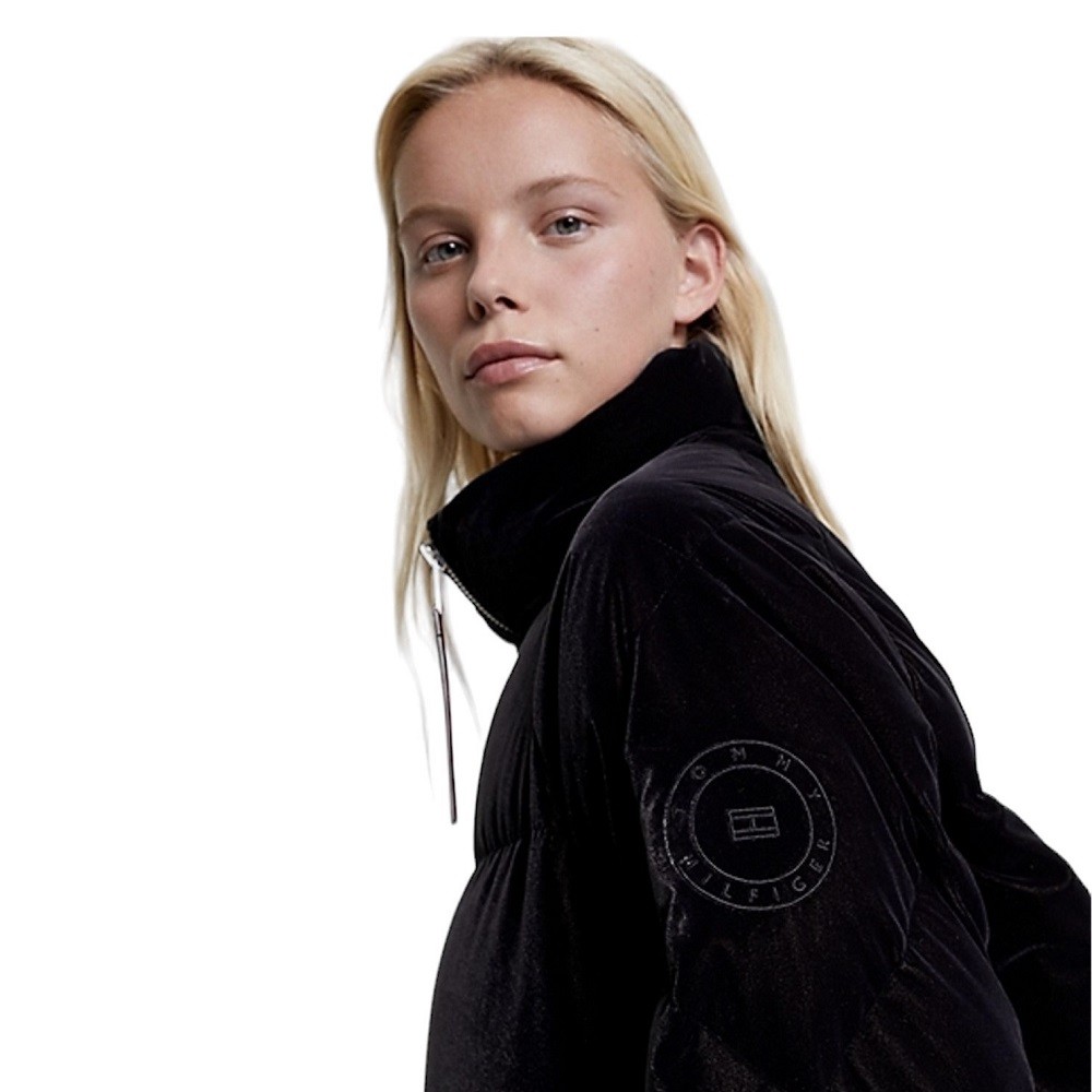 TOMMY HILFIGER</br>Γυναικείο Μπουφάν Μαύρο WW0WW40242-BDS Tommy Hilfiger TOMMY HILFIGER</br>Γυναικείο Μπουφάν Μαύρο WW0WW40242-BDS Tommy Hilfiger