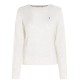 TOMMY HILFIGER</br>Γυναικείο Πουλόβερ Εκρού WW0WW40264-YBH Tommy Hilfiger TOMMY HILFIGER</br>Γυναικείο Πουλόβερ Εκρού WW0WW40264-YBH Tommy Hilfiger