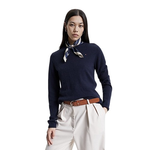 Γυναικείο Πουλόβερ Μπλε WW0WW40264-DW5 Tommy Hilfiger