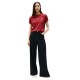 TOMMY HILFIGER</br>Γυναικείο T-shirt Μπορντό Regular WW0WW40276-XIT Tommy Hilfiger TOMMY HILFIGER</br>Γυναικείο T-shirt Μπορντό Regular WW0WW40276-XIT Tommy Hilfiger