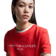 TOMMY HILFIGER</br>Γυναικείο T-shirt Κόκκινο WW0WW40276-XND Tommy Hilfiger
