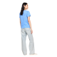 TOMMY HILFIGER</br>Γυναικείο T-shirt Γαλάζιο WW0WW40276-C30 Tommy Hilfiger