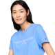 TOMMY HILFIGER</br>Γυναικείο T-shirt Γαλάζιο WW0WW40276-C30 Tommy Hilfiger