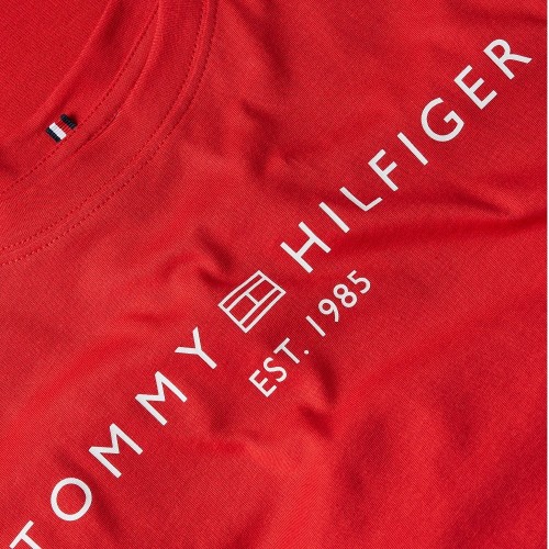 Γυναικείο T-shirt Κόκκινο Regular WW0WW40276-XLG Tommy Hilfiger