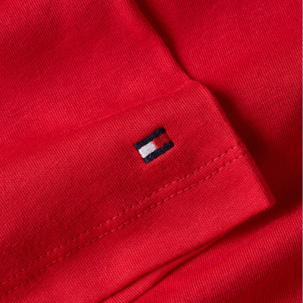 TOMMY HILFIGER</br>Γυναικείο T-shirt Κόκκινο Regular WW0WW40276-XLG Tommy Hilfiger TOMMY HILFIGER</br>Γυναικείο T-shirt Κόκκινο Regular WW0WW40276-XLG Tommy Hilfiger