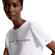 TOMMY HILFIGER</br>Γυναικείο T-shirt Λευκό Regular WW0WW40276-YCF Tommy Hilfiger