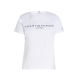 TOMMY HILFIGER</br>Γυναικείο T-shirt Λευκό Regular WW0WW40276-YCF Tommy Hilfiger