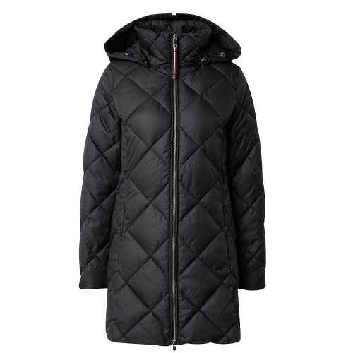 Γυναικείο Μπουφάν Μαύρο WW0WW40326-BDS Tommy Hilfiger