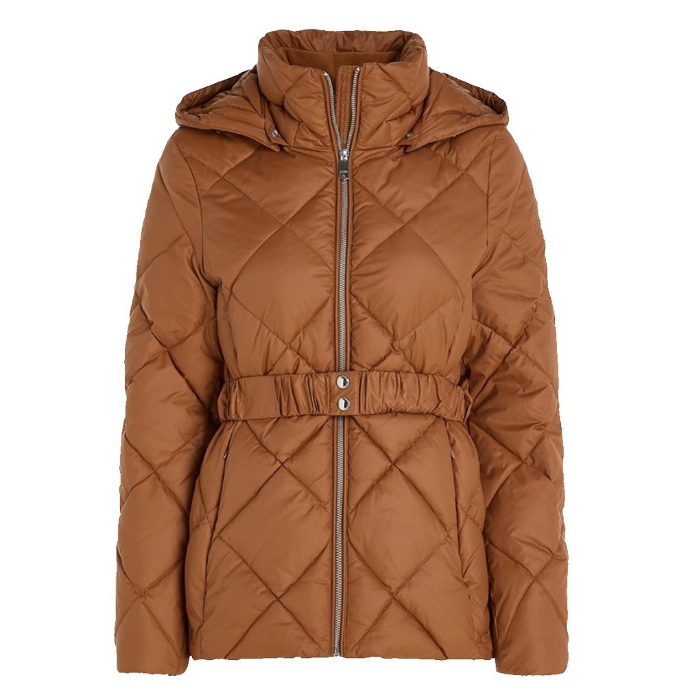 TOMMY HILFIGER</br>Γυναικείο Μπουφάν Κάμελ WW0WW40327-GTU Tommy Hilfiger TOMMY HILFIGER</br>Γυναικείο Μπουφάν Κάμελ WW0WW40327-GTU Tommy Hilfiger