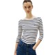 TOMMY HILFIGER</br>Γυναικεία Μπλούζα Λευκό/Μπλε New Cody Slim Boat-Nk 3/4 Slv WW0WW40589-0BF Tommy Hilfiger TOMMY HILFIGER</br>Γυναικεία Μπλούζα Λευκό/Μπλε New Cody Slim Boat-Nk 3/4 Slv WW0WW40589-0BF Tommy Hilfiger