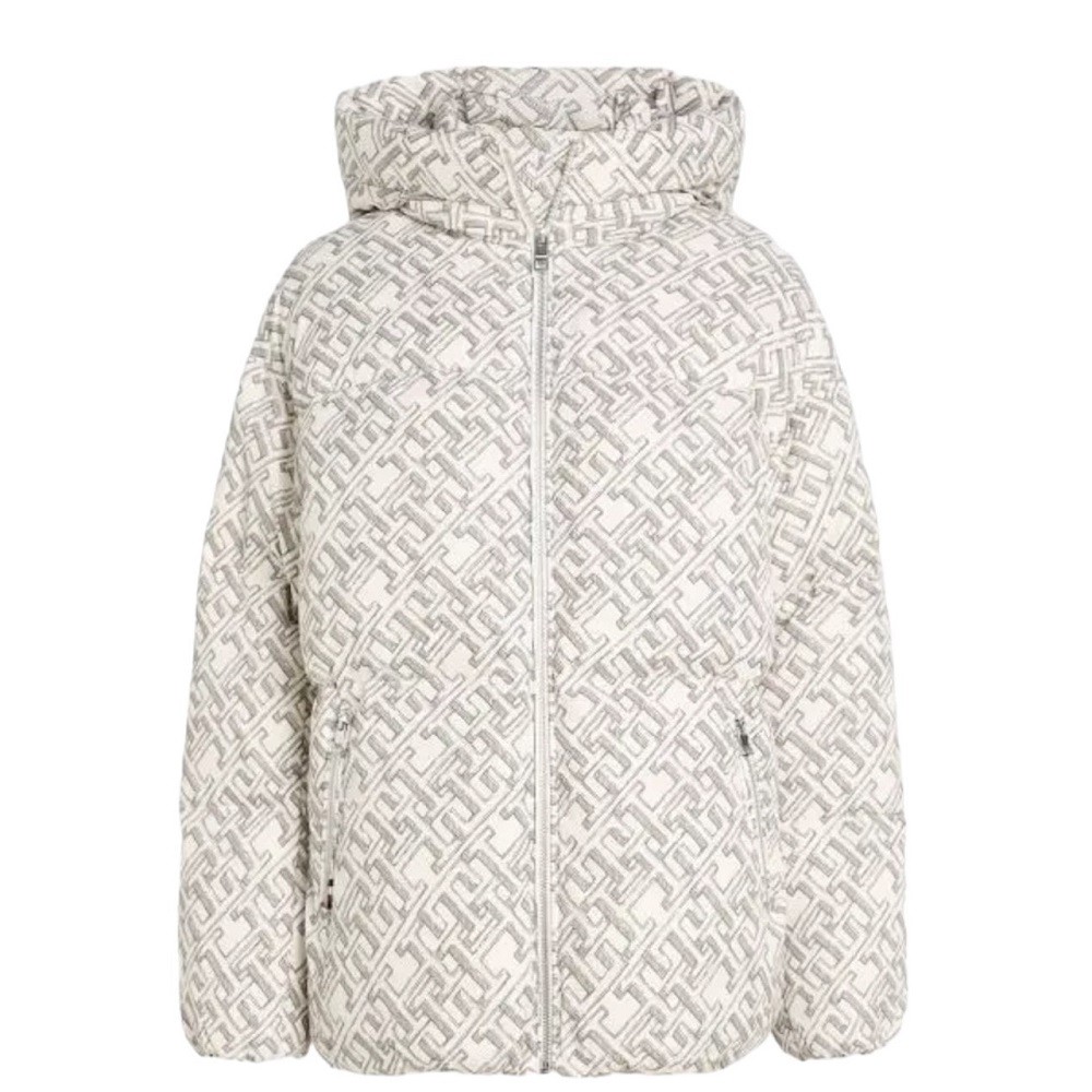 TOMMY HILFIGER</br>Γυναικείο Μπουφάν Εκρού WW0WW40841-0Κ4 Tommy Hilfiger