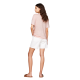 TOMMY HILFIGER</br>Γυναικείο T-shirt Ροζ WW0WW41198-TJQ Tommy Hilfiger